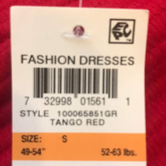 Epic Threads Girls Red A-Line Heart Dress - Picture 7 of 7